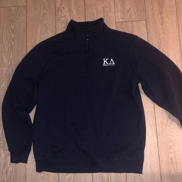 dark blue kappa jacket
